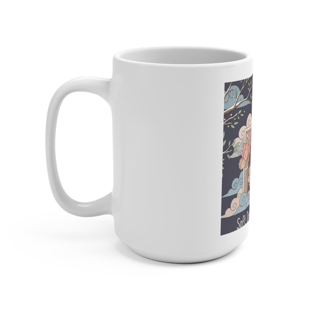 Butterflies Mug 15oz – Soft Doesnt Mean Weak