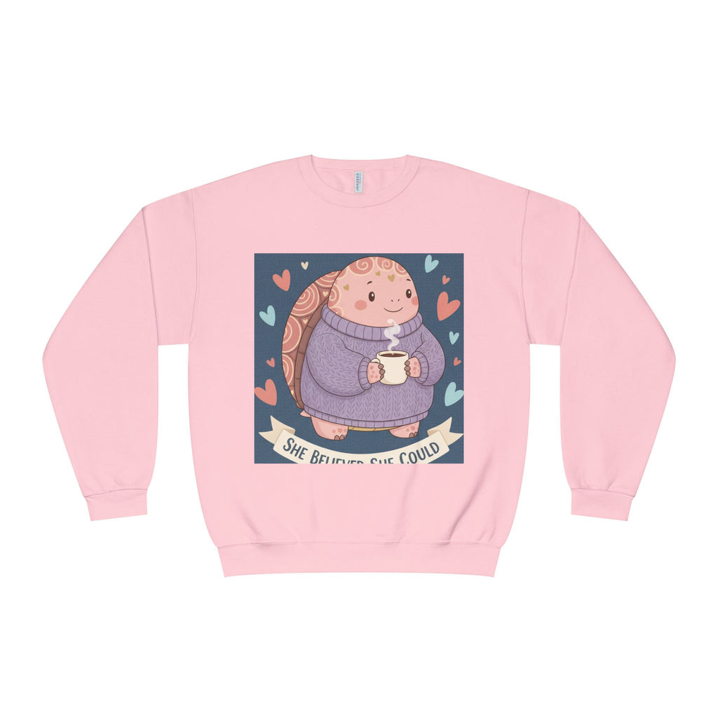 Turtle Crewneck Sweatshirt – She Believed She Could