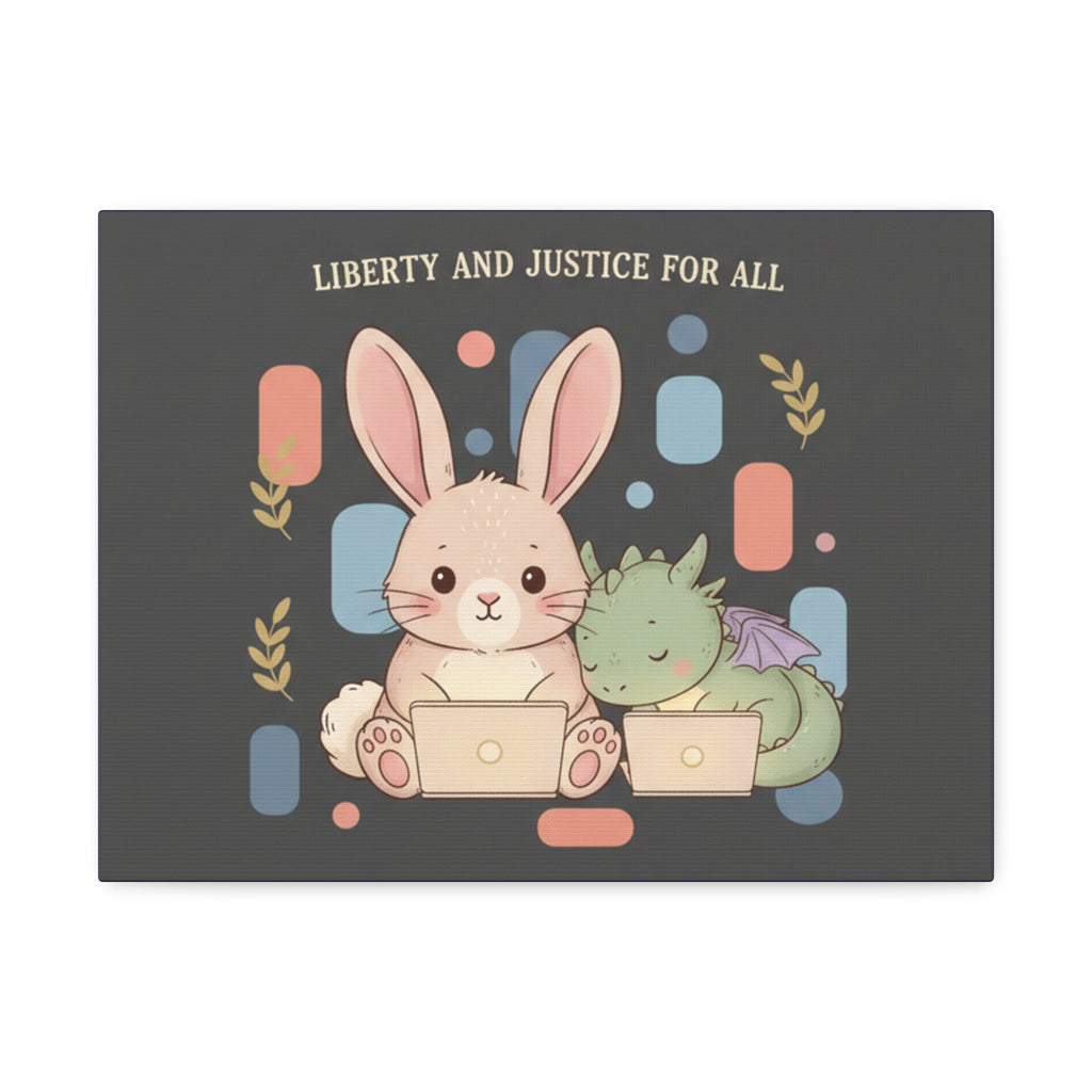 Dragon Canvas Print – Liberty and Justice for All