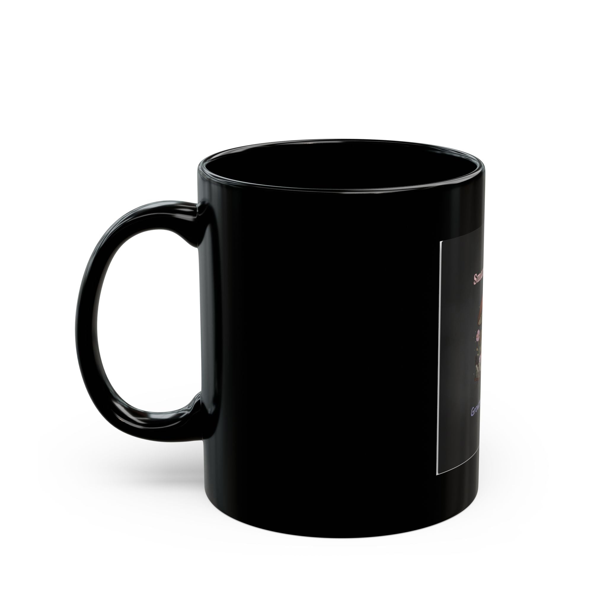 Bunny Black Mug 11oz – Smart Girls Club