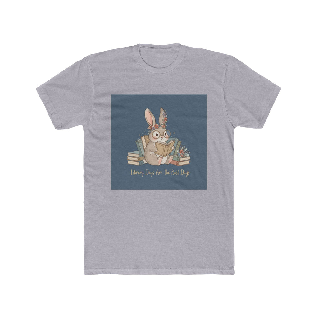 Library Days Are The Best Days Rabbit Unisex Tee