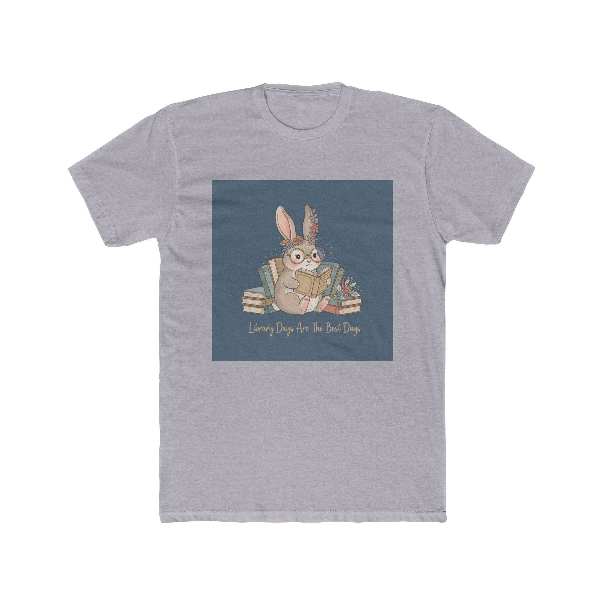 Library Days Are The Best Days Rabbit Unisex Tee