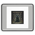 Black Cat Mouse Pad – Success Looks Good on You
