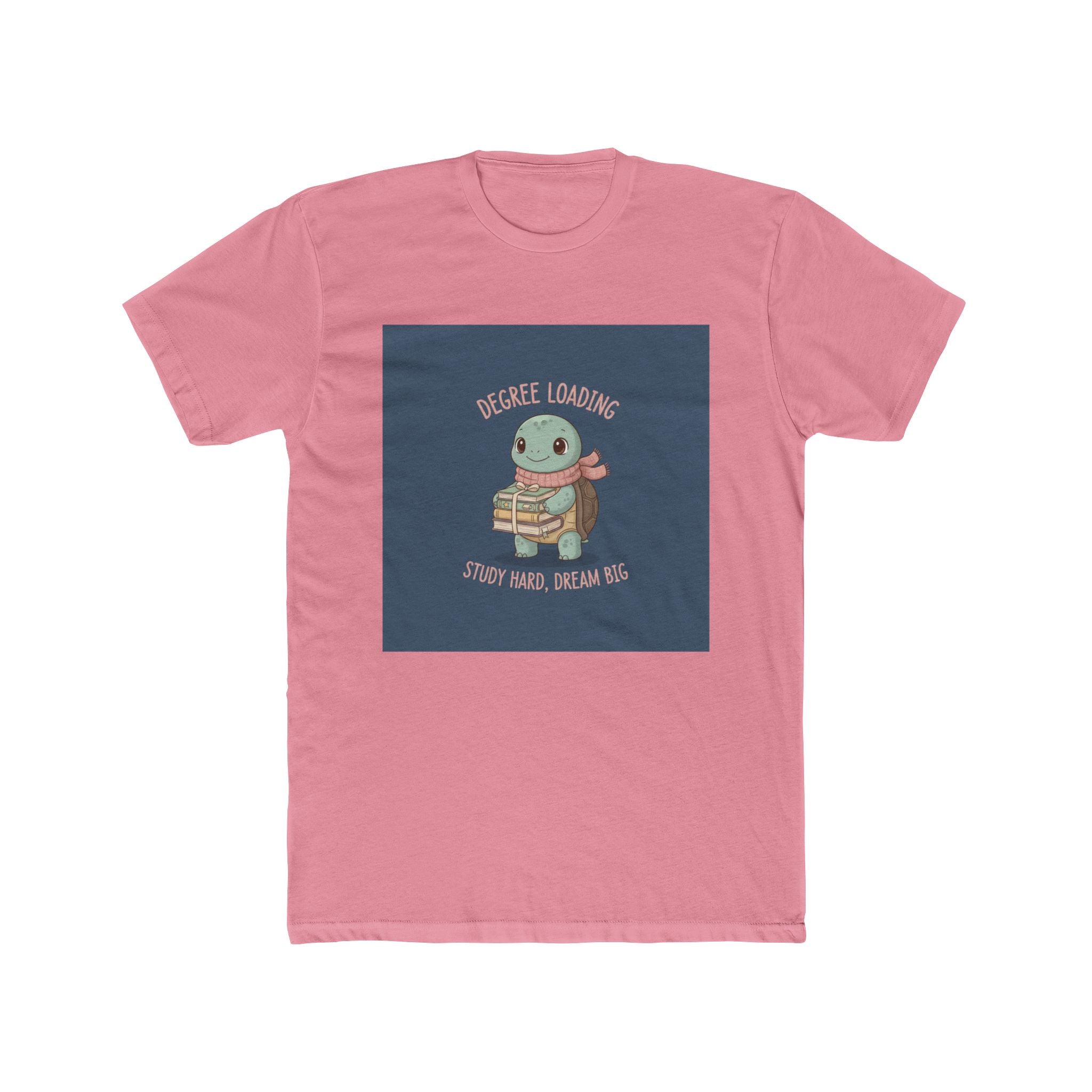 Turtle Unisex Tee – Degree Loading Study Hard, Dream Big
