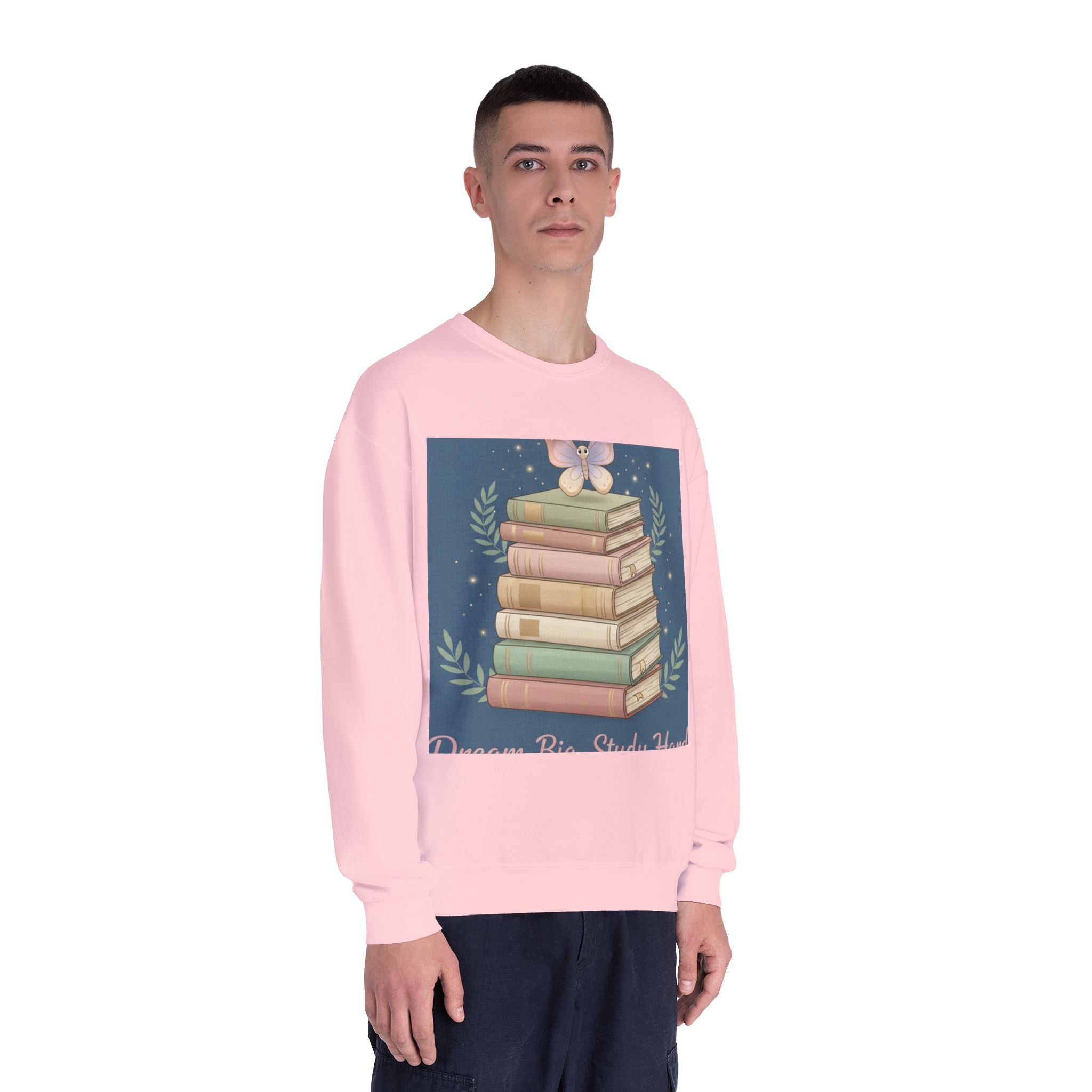 Butterfly Crewneck Sweatshirt – Dream Big Study Hard