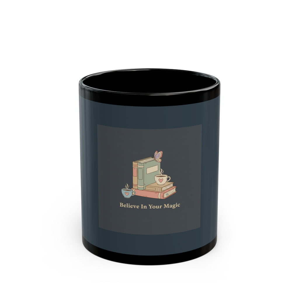 Butterfly Black Mug 11oz – Believe in Your Magic