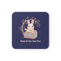 Rabbit Cork Coaster – Bloom at Your Own Pace