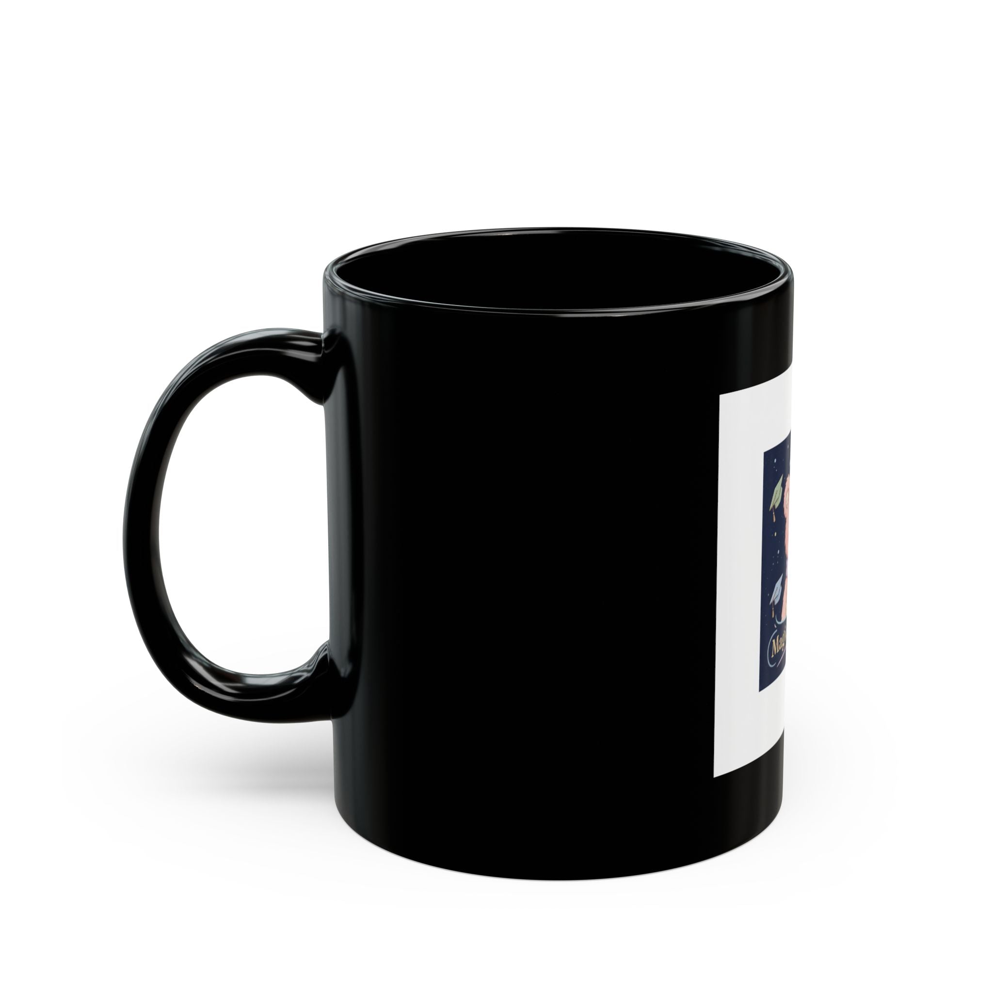 Bear Black Mug 11oz – Magic Takes Time