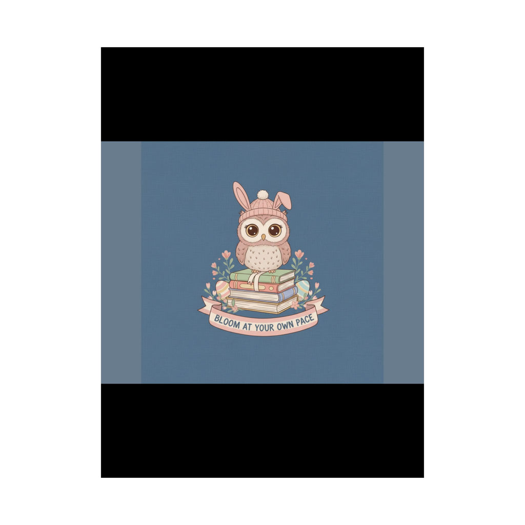 Bunny Poster – Bloom at Your Own Pace