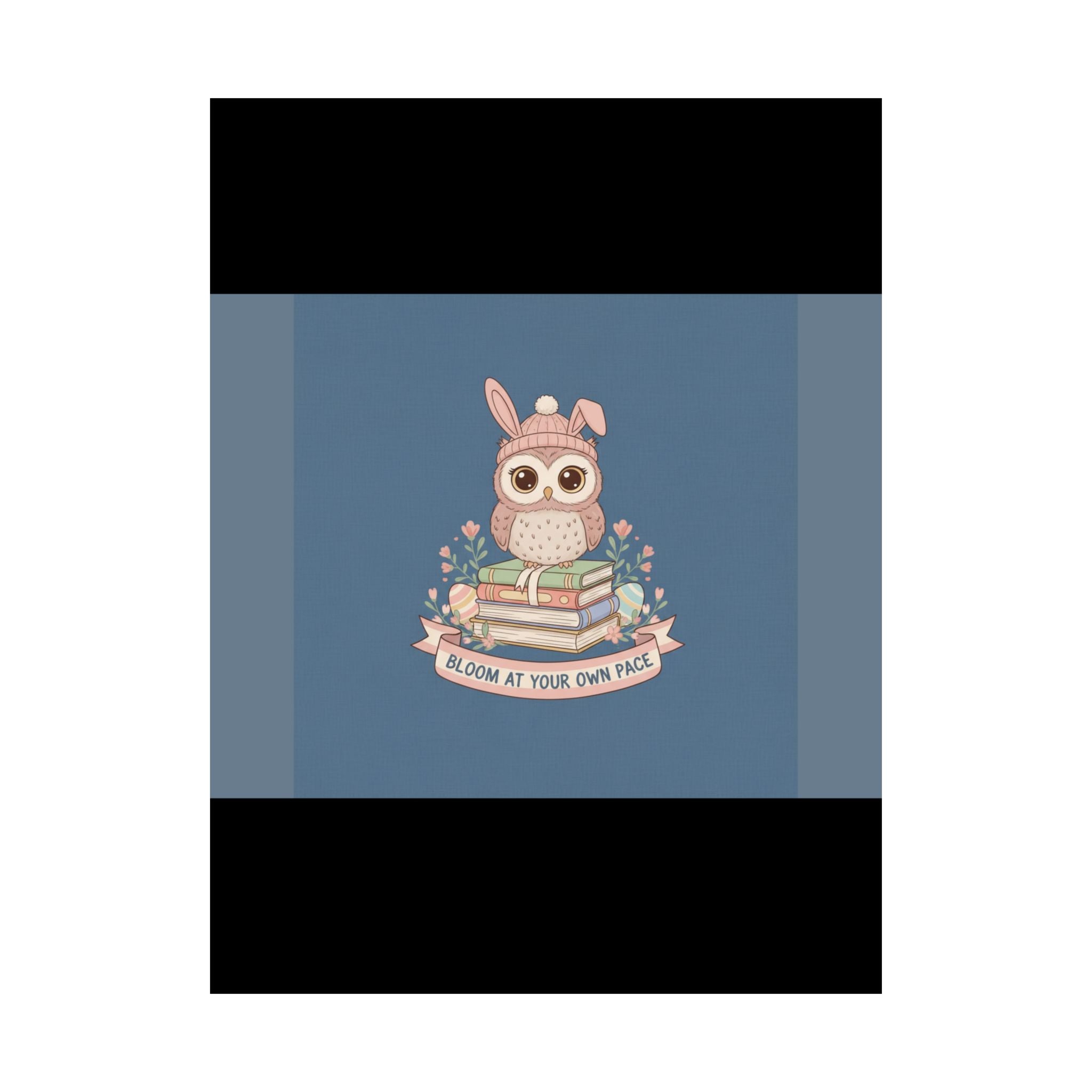 Bunny Poster – Bloom at Your Own Pace