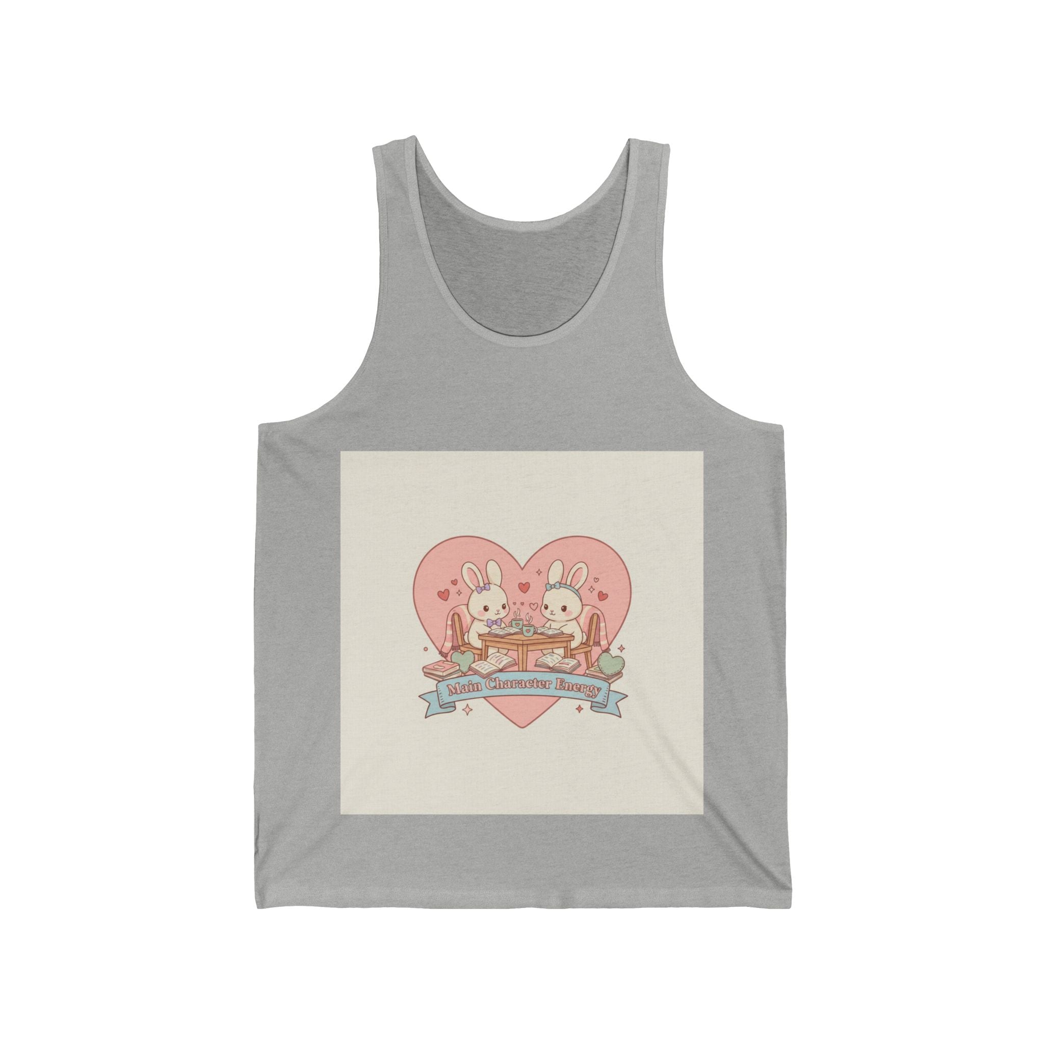Main Character Energy Rabbits Tank Top