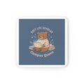 Bear Cork Coaster – Soft Life Scholar Campus Queen