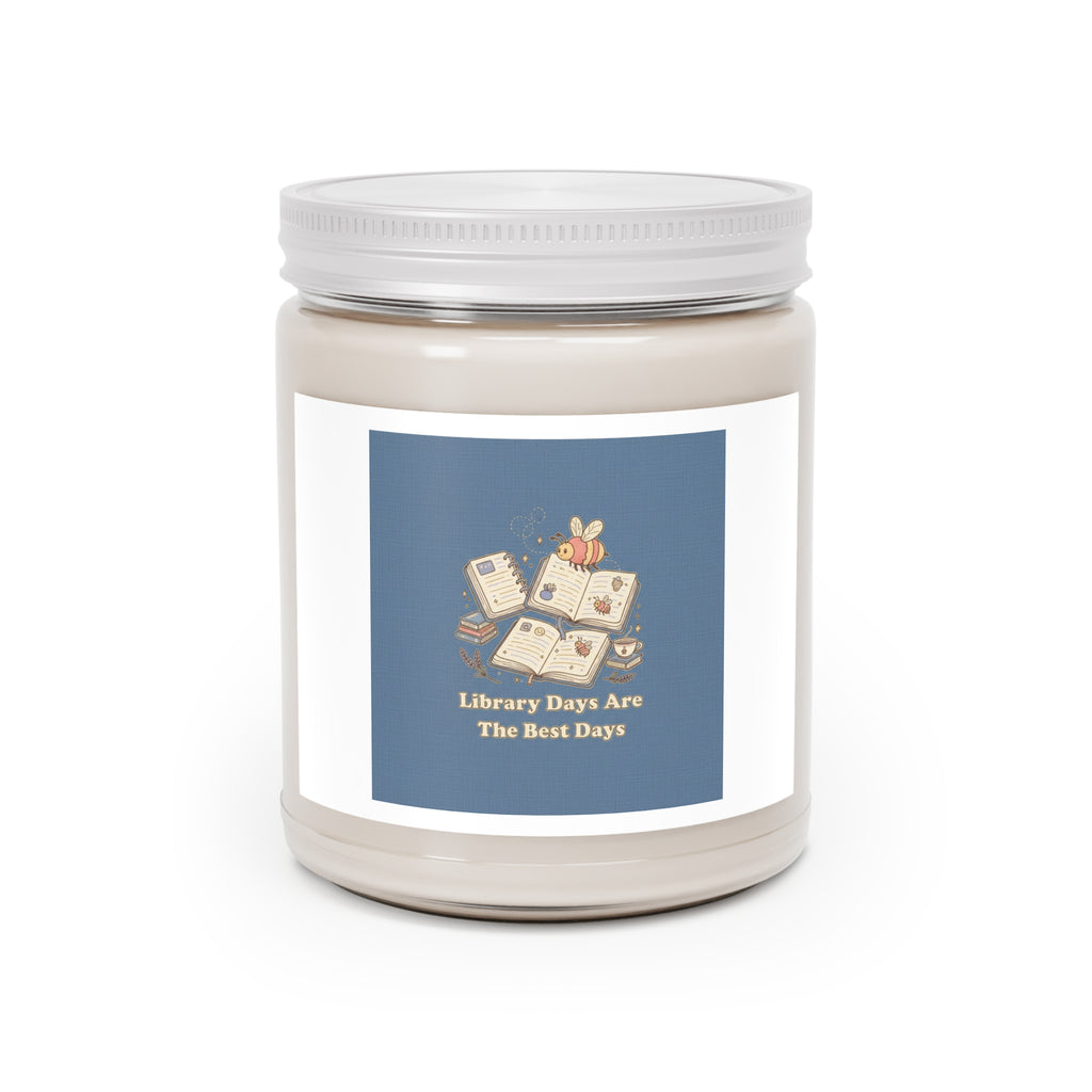 Library Days Are The Best Days Bee Scented Candle