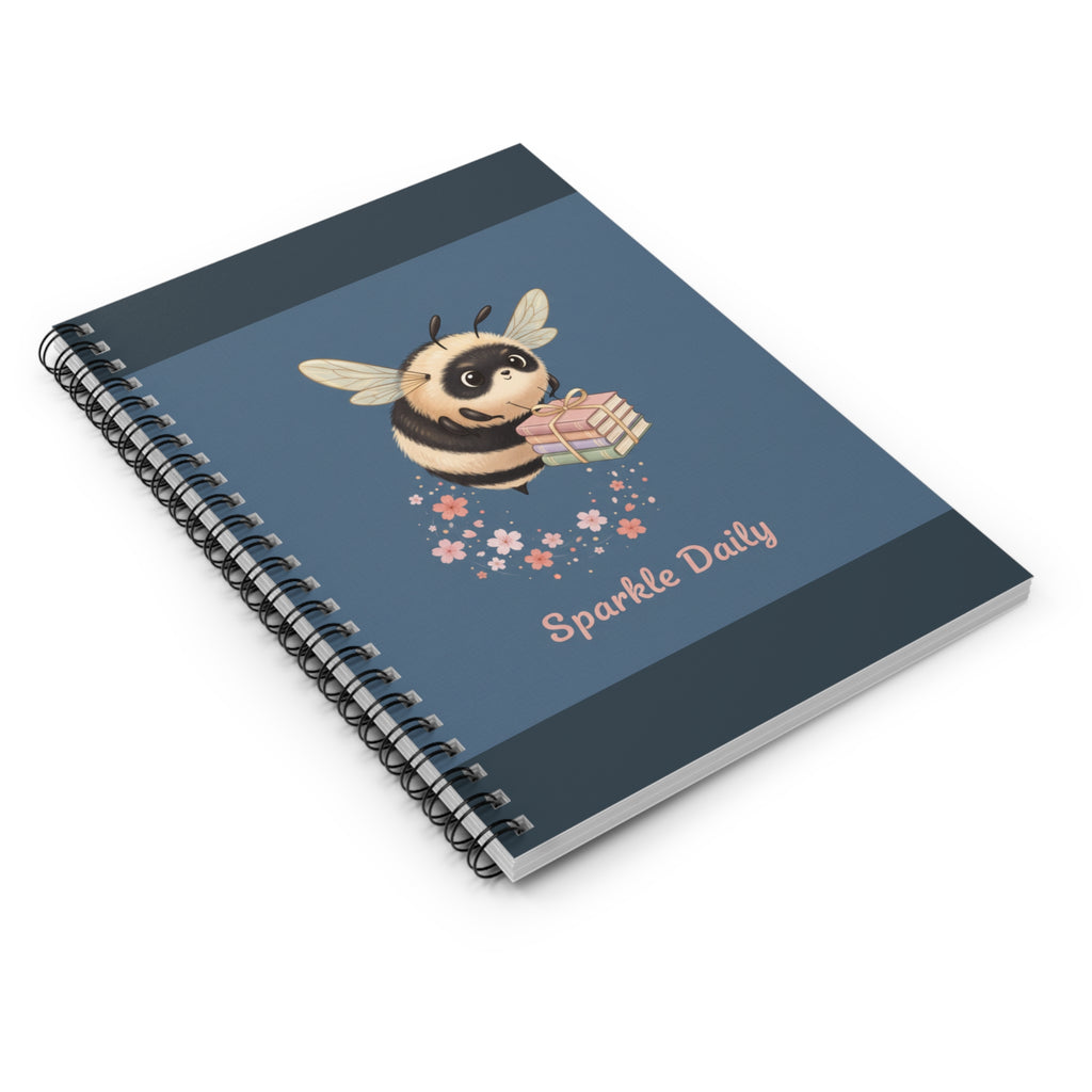 Bee Spiral Notebook – Sparkle Daily