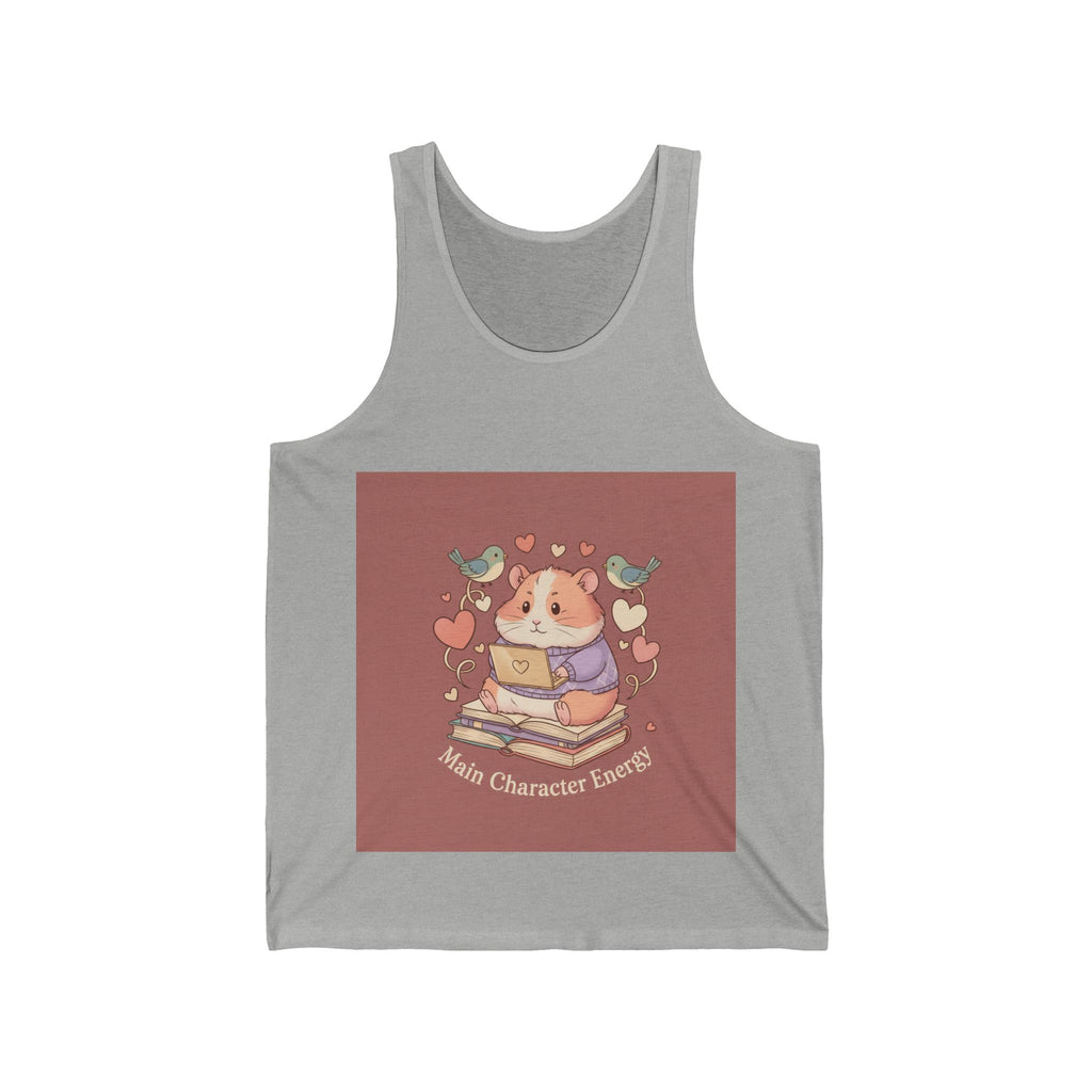 Main Character Energy Hamster Tank Top