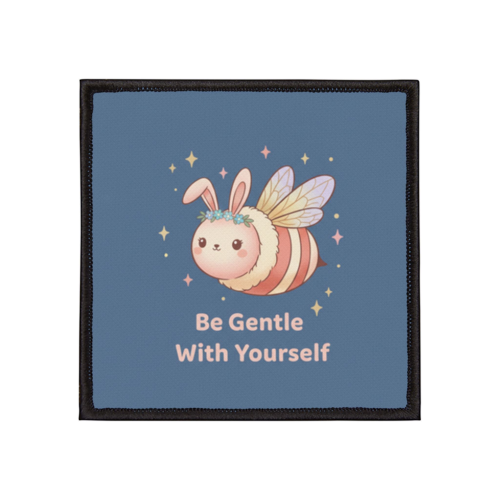 Honeybee Iron-On Patch – Be Gentle With Yourself