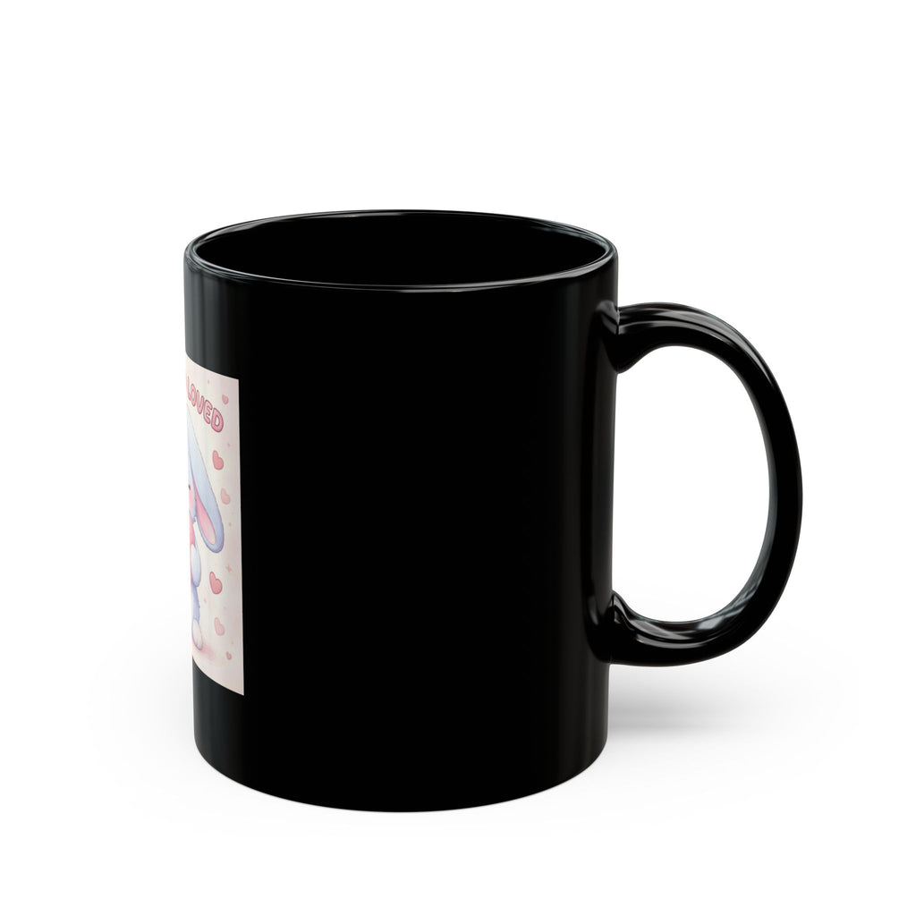 YOU ARE SO LOVED Black Mug