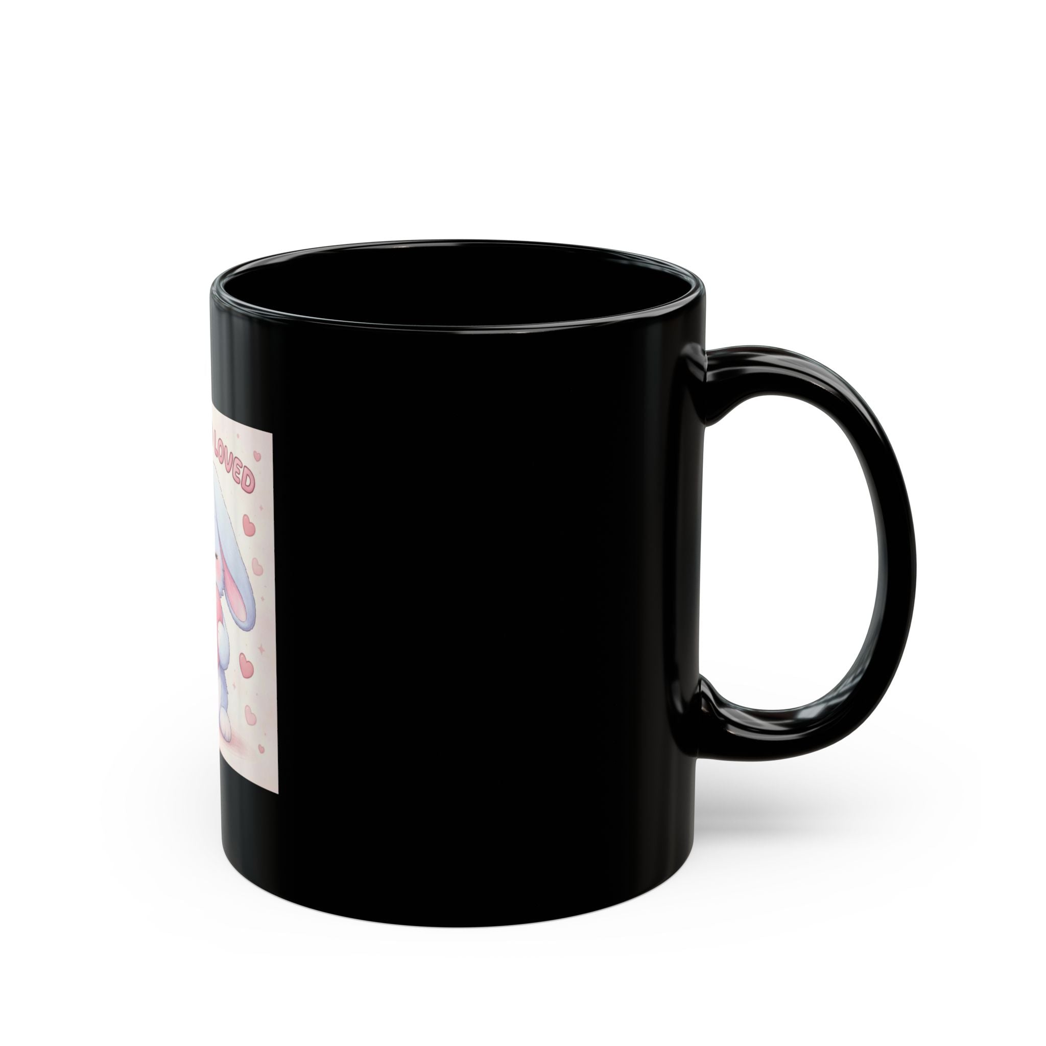 YOU ARE SO LOVED Black Mug