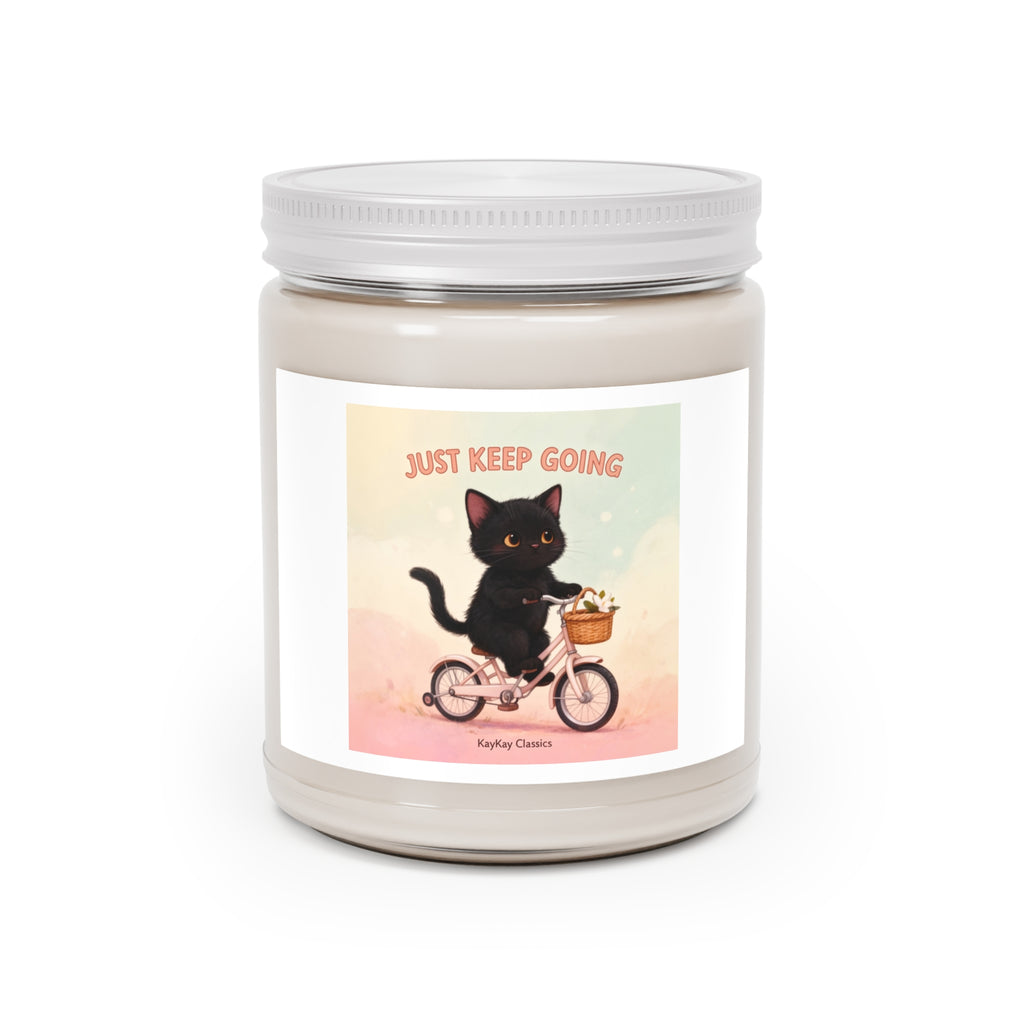 JUST KEEP GOING Cat Scented Candle
