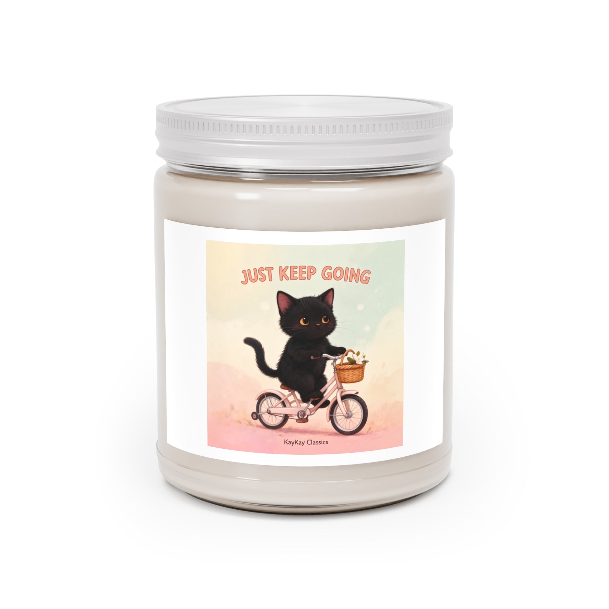 JUST KEEP GOING Cat Scented Candle