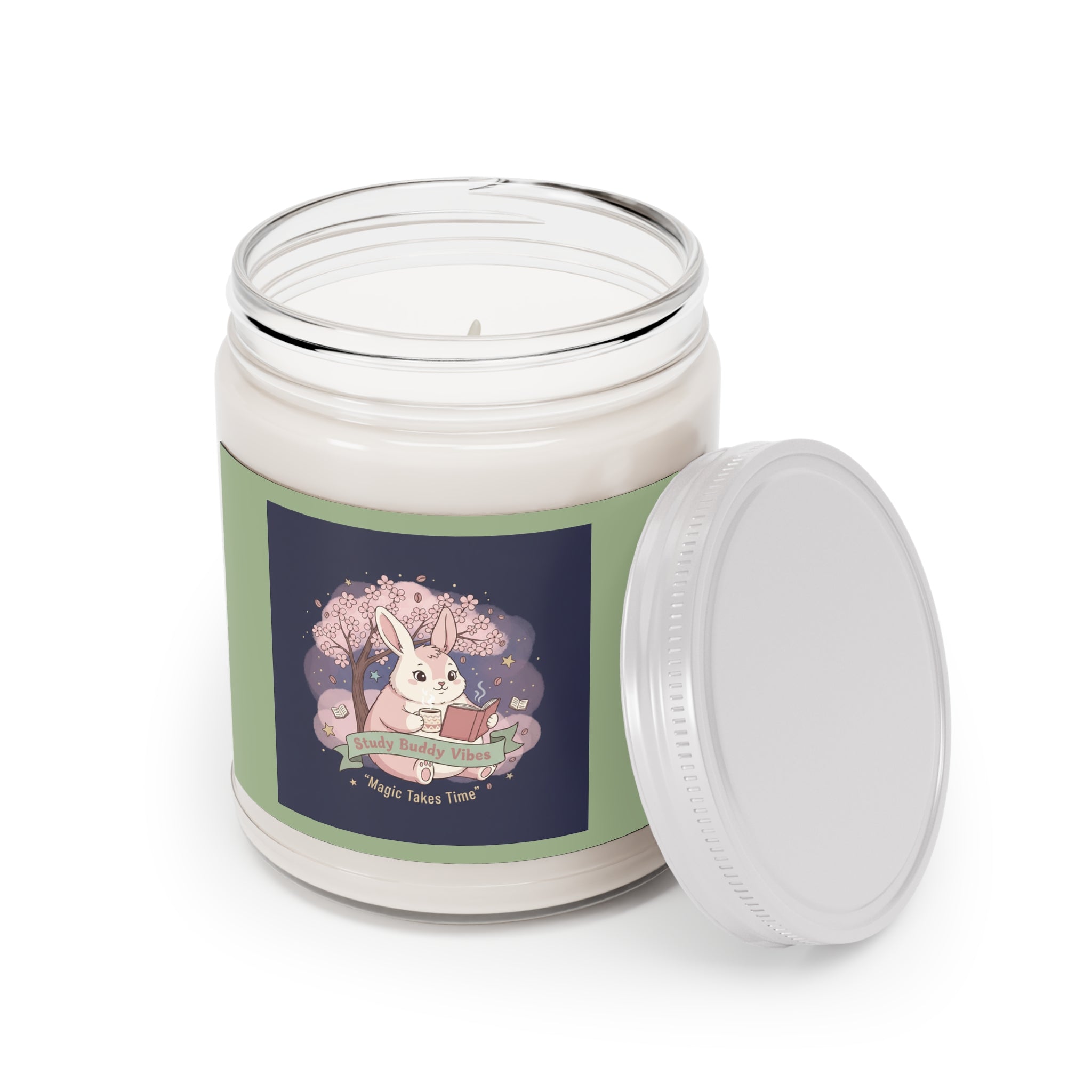 Bunny Scented Candle – Study Buddy Vibes