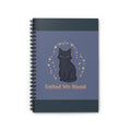 Black Cat Spiral Notebook – United We Stand