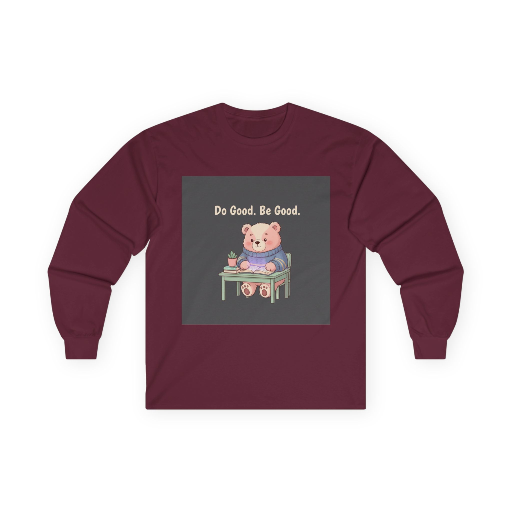 Bear Long Sleeve Tee – Do Good Be Good