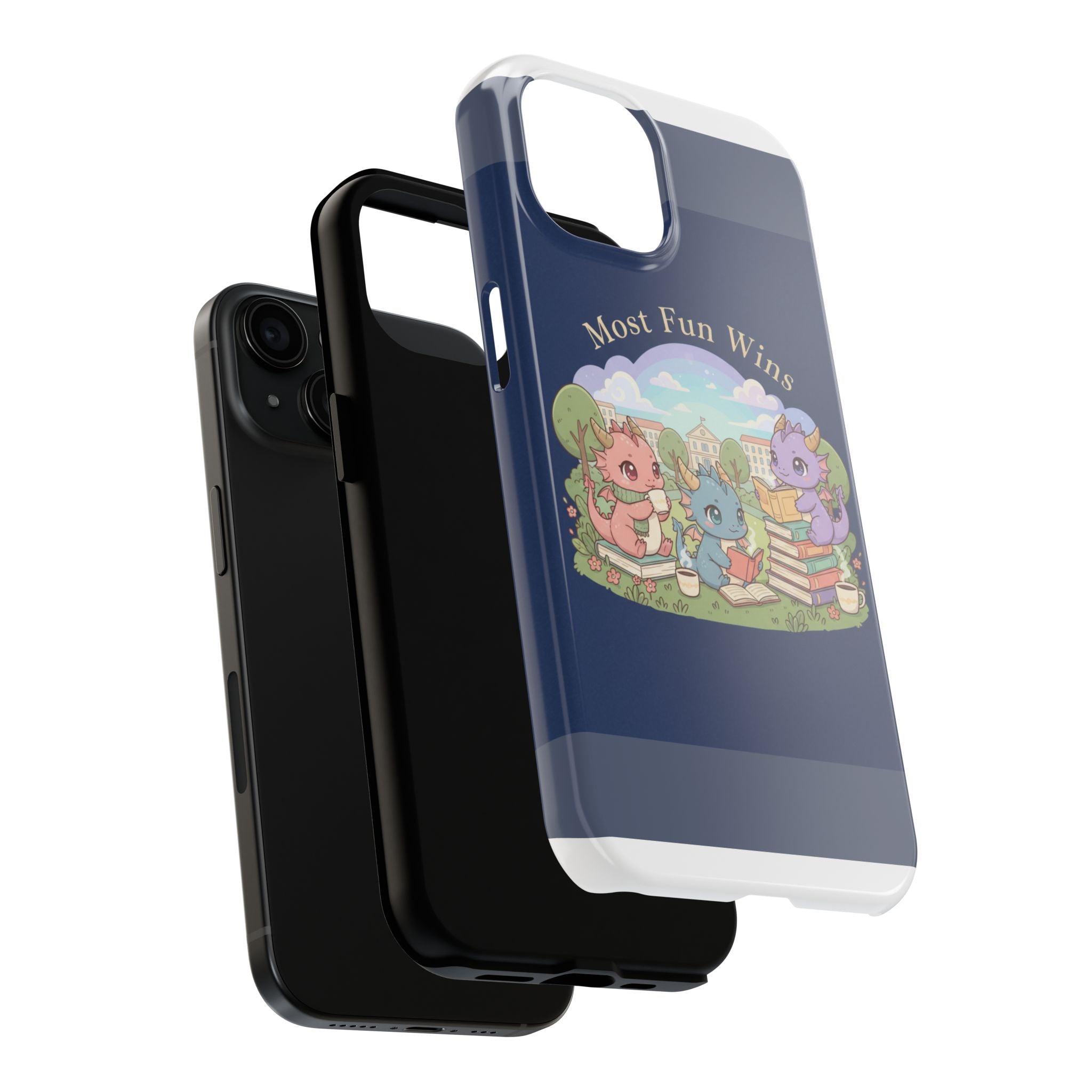 Baby Dragons Tough Phone Case – Most Fun Wins