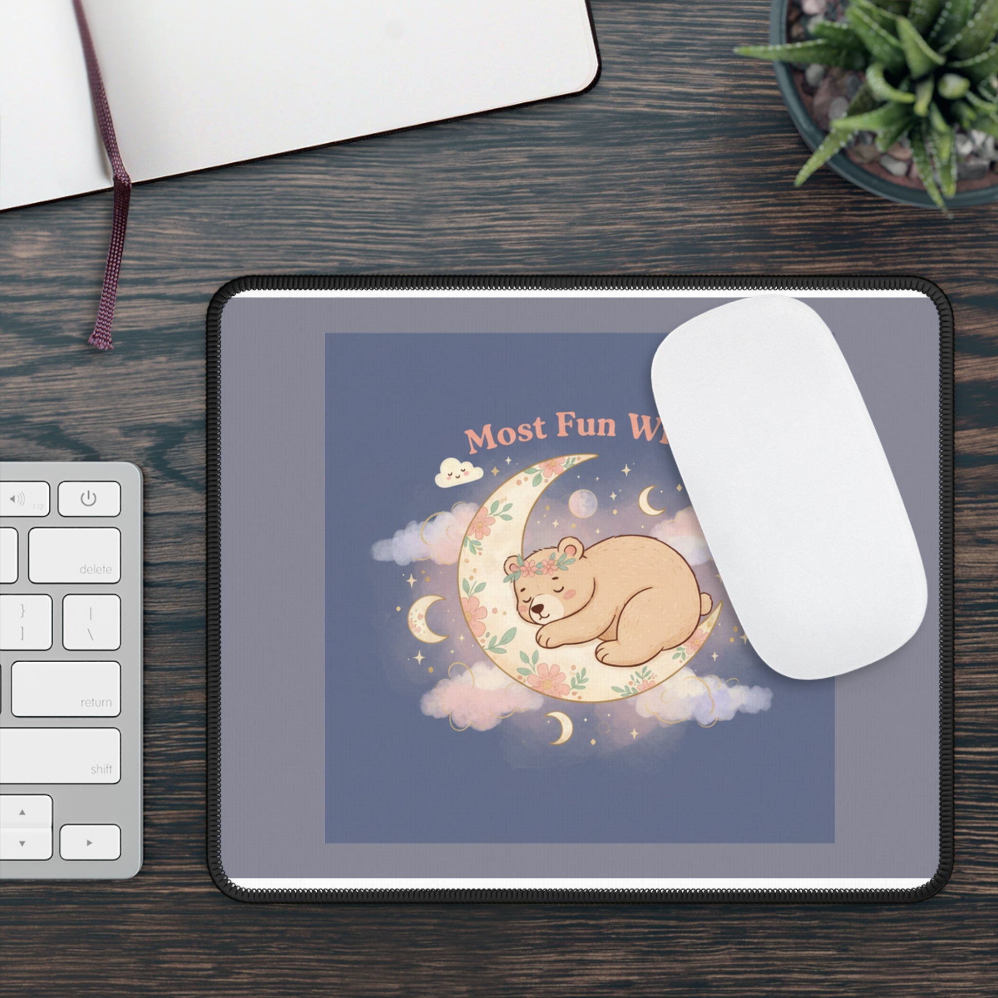 Bear Mouse Pad – Most Fun Wins