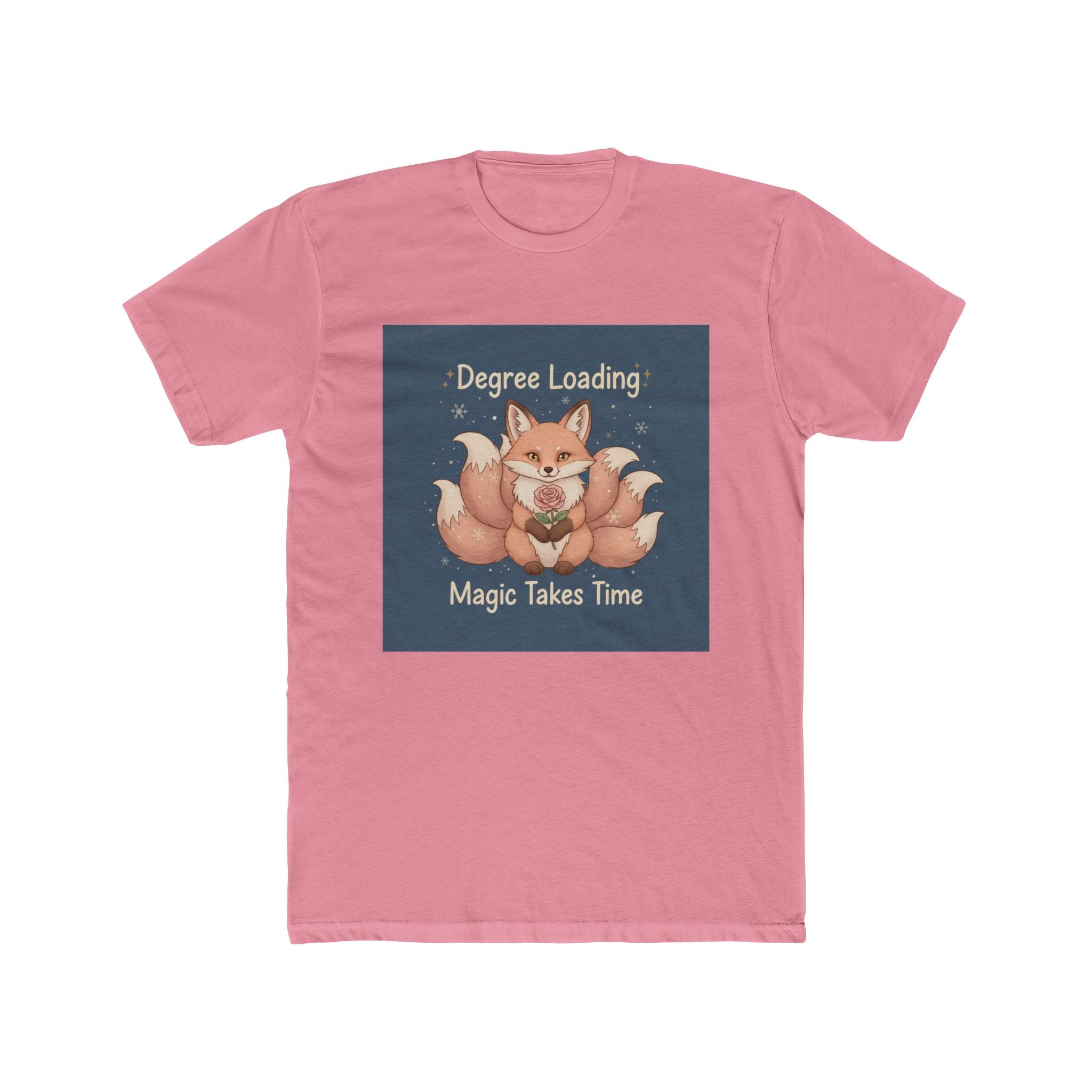 Fox Unisex Tee – Degree Loading Magic Takes Time