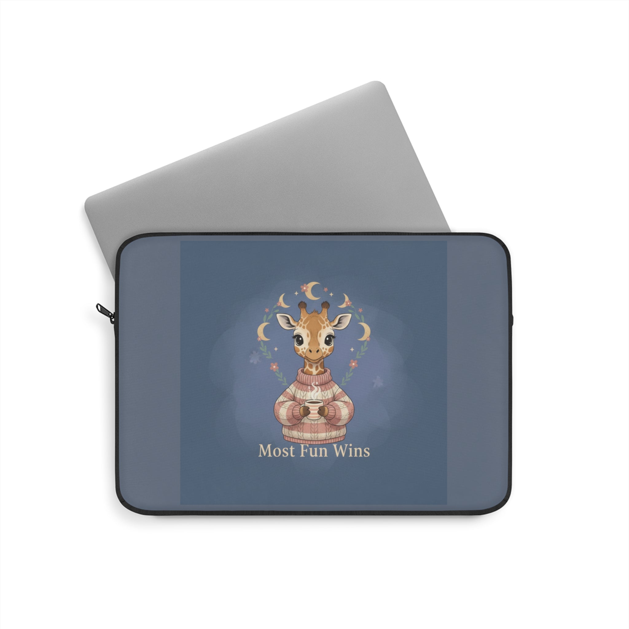 Giraffe Laptop Sleeve – Most Fun Wins