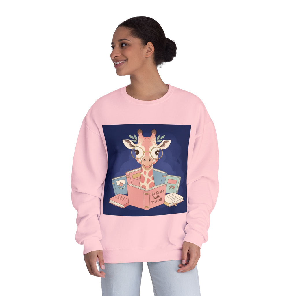 Giraffe Crewneck Sweatshirt – Be Gentle With Yourself