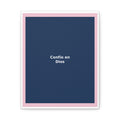"Confío en Dios" Black Cat Canvas | College Girl Gift | Fashion | KayKay Classics