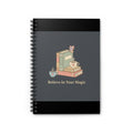 Butterfly Spiral Notebook – Believe in Your Magic