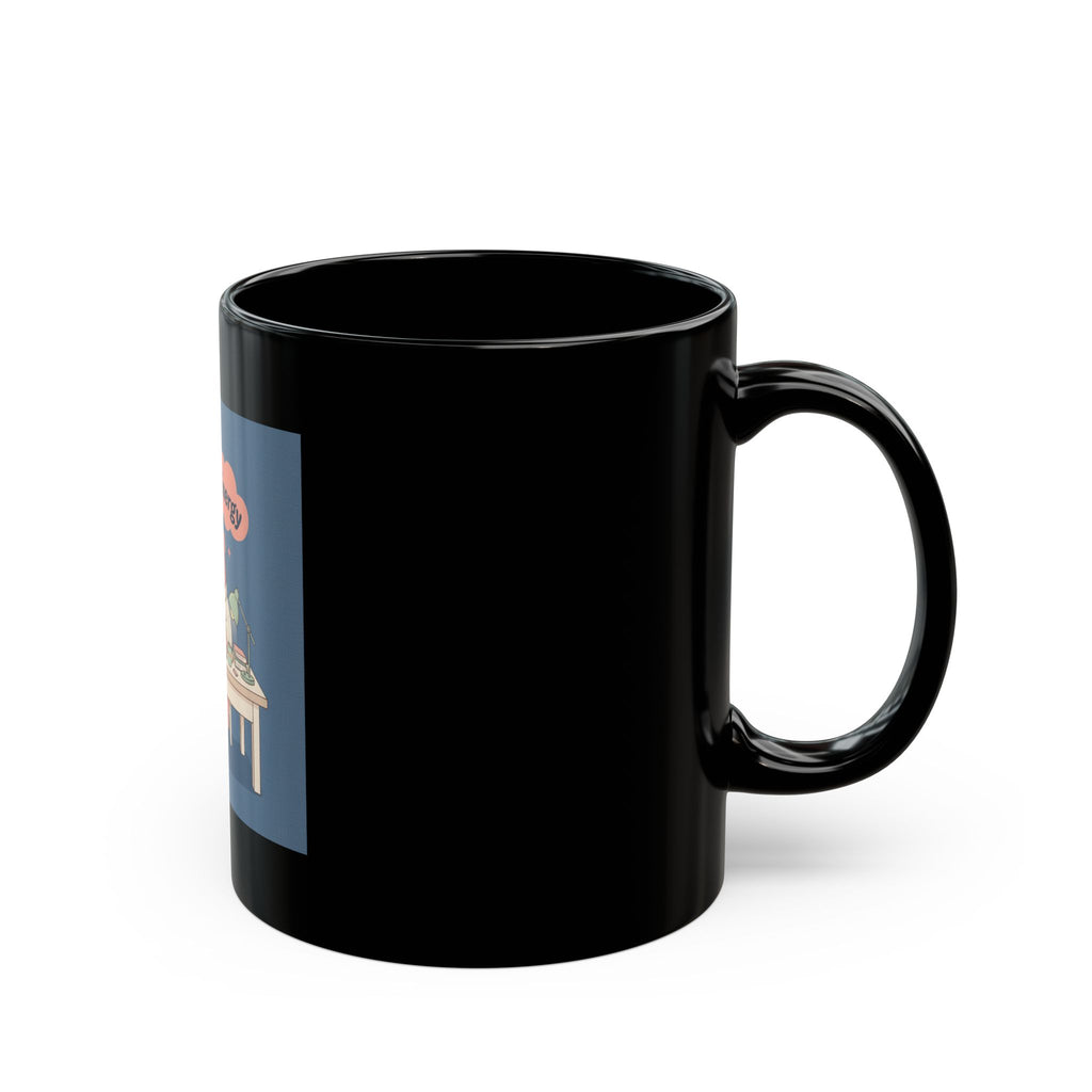Bear Black Mug 11oz – Big Brain Energy
