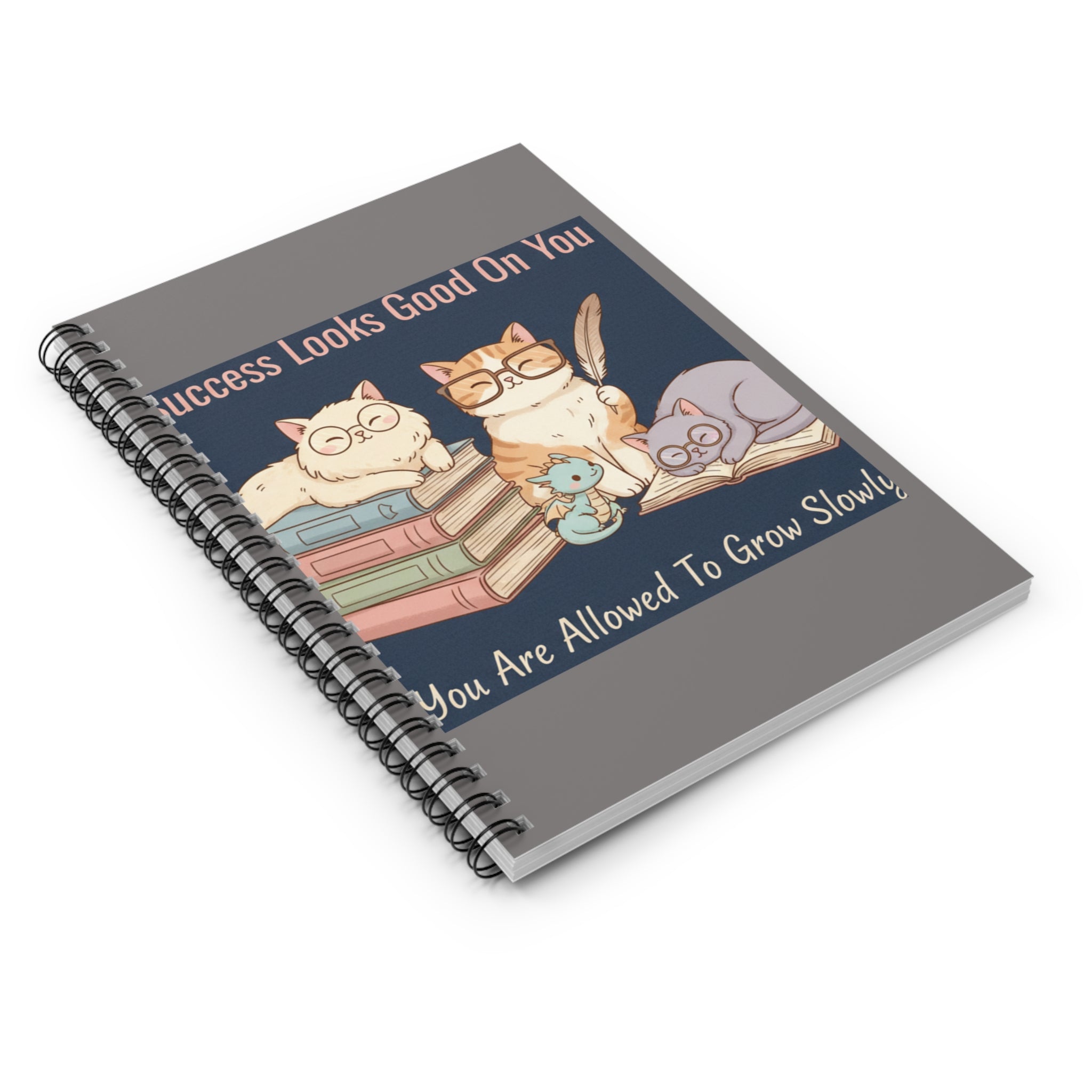 Bunny Spiral Notebook – Success Looks Good on You You Are Allowe