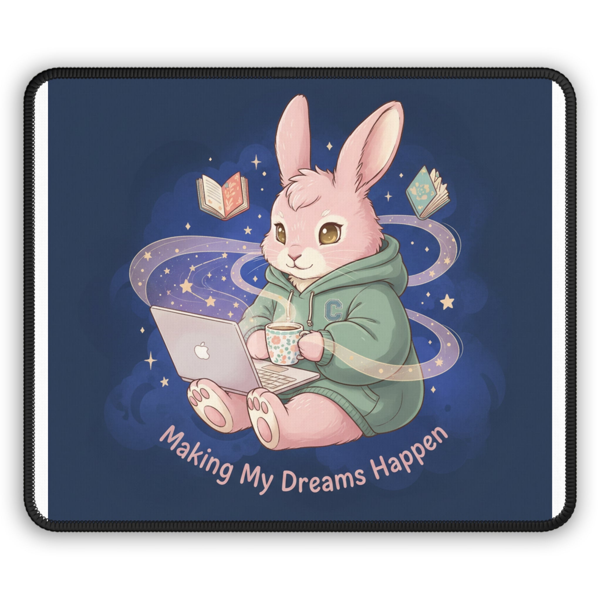 Rabbit Mouse Pad – Making My Dreams Happen
