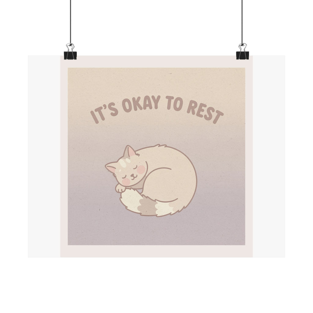 "NEEDS_OCR_SCAN" Black Cat Poster | College Girl Gift | Fashion | KayKay Classics