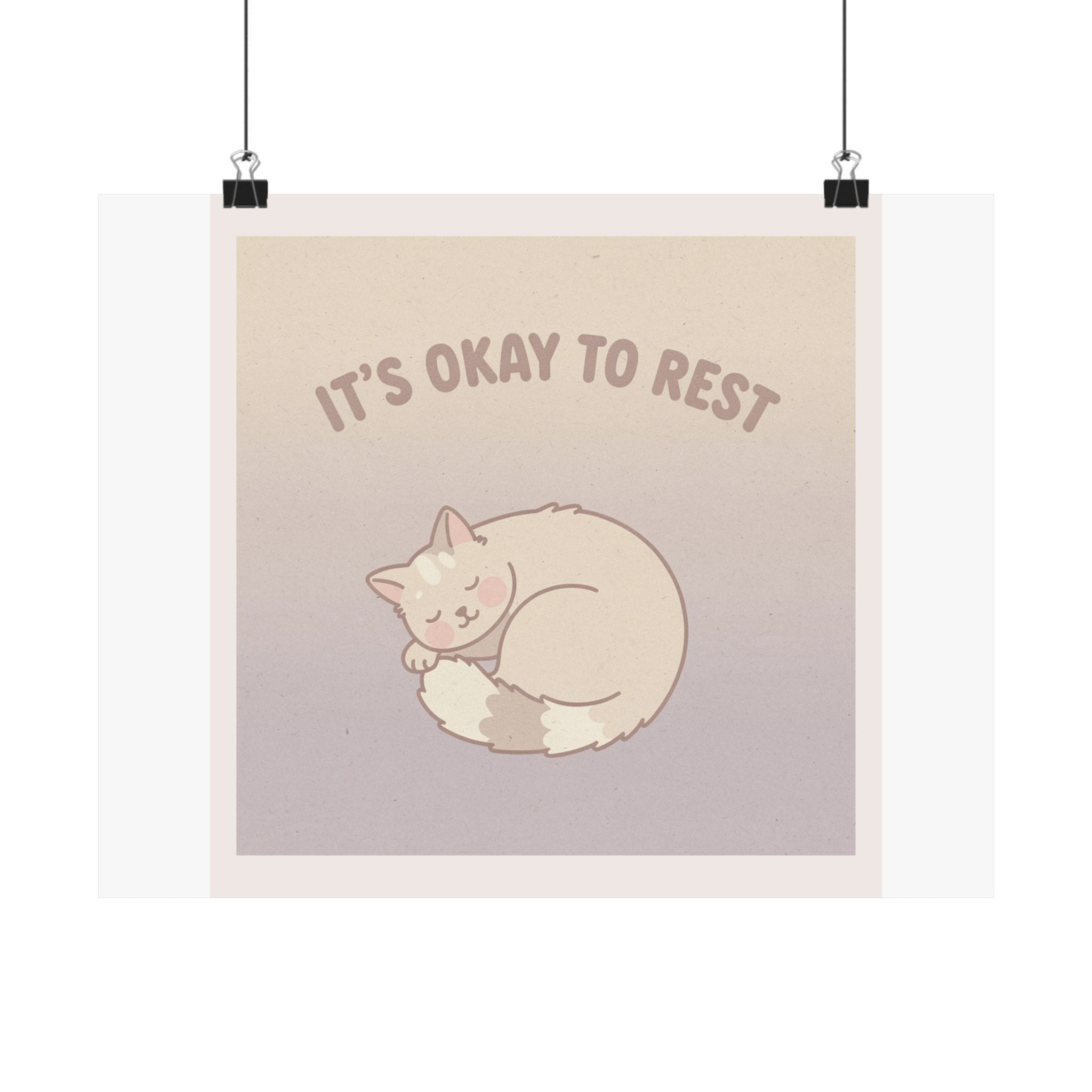 "NEEDS_OCR_SCAN" Black Cat Poster | College Girl Gift | Fashion | KayKay Classics