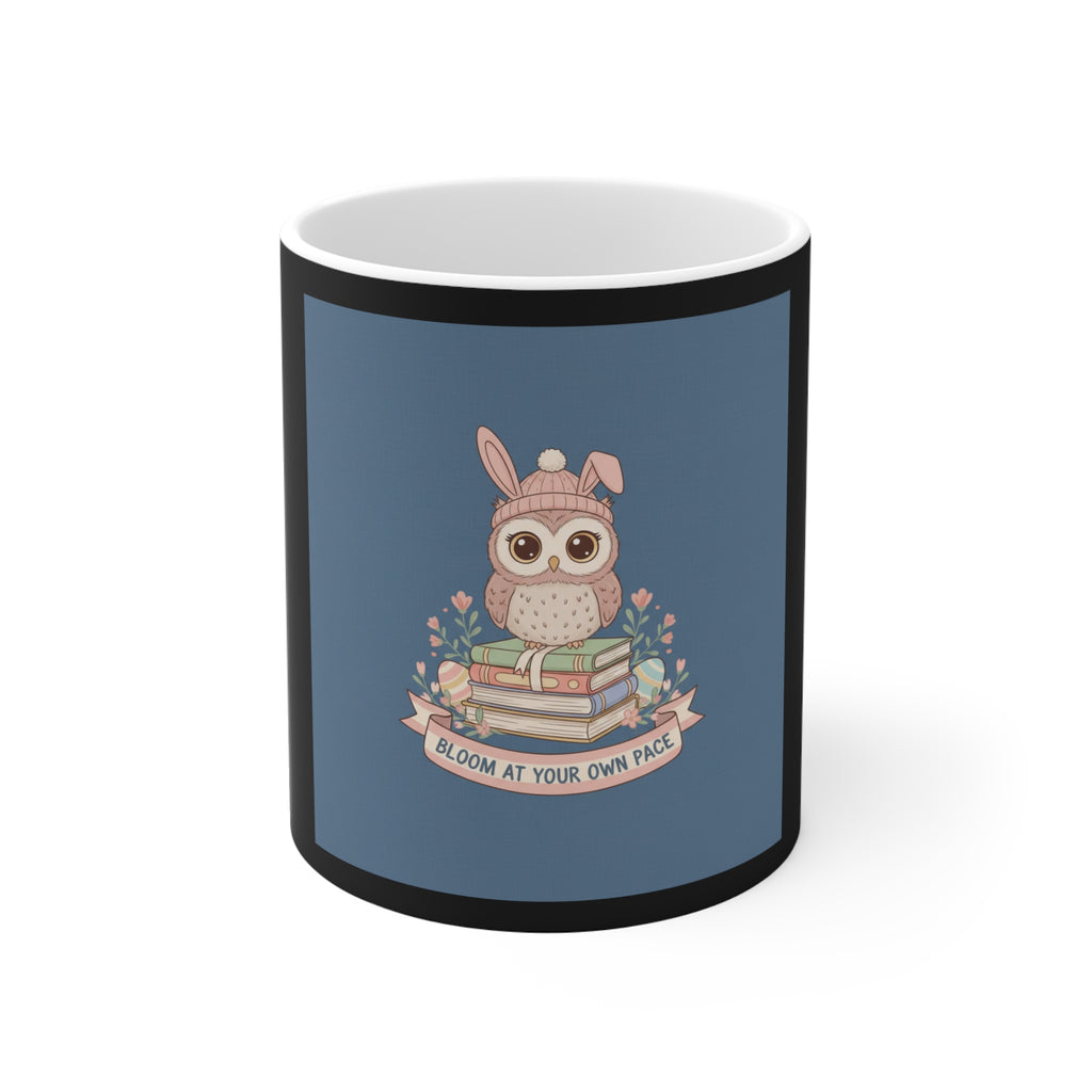 Bunny Mug 11oz – Bloom at Your Own Pace