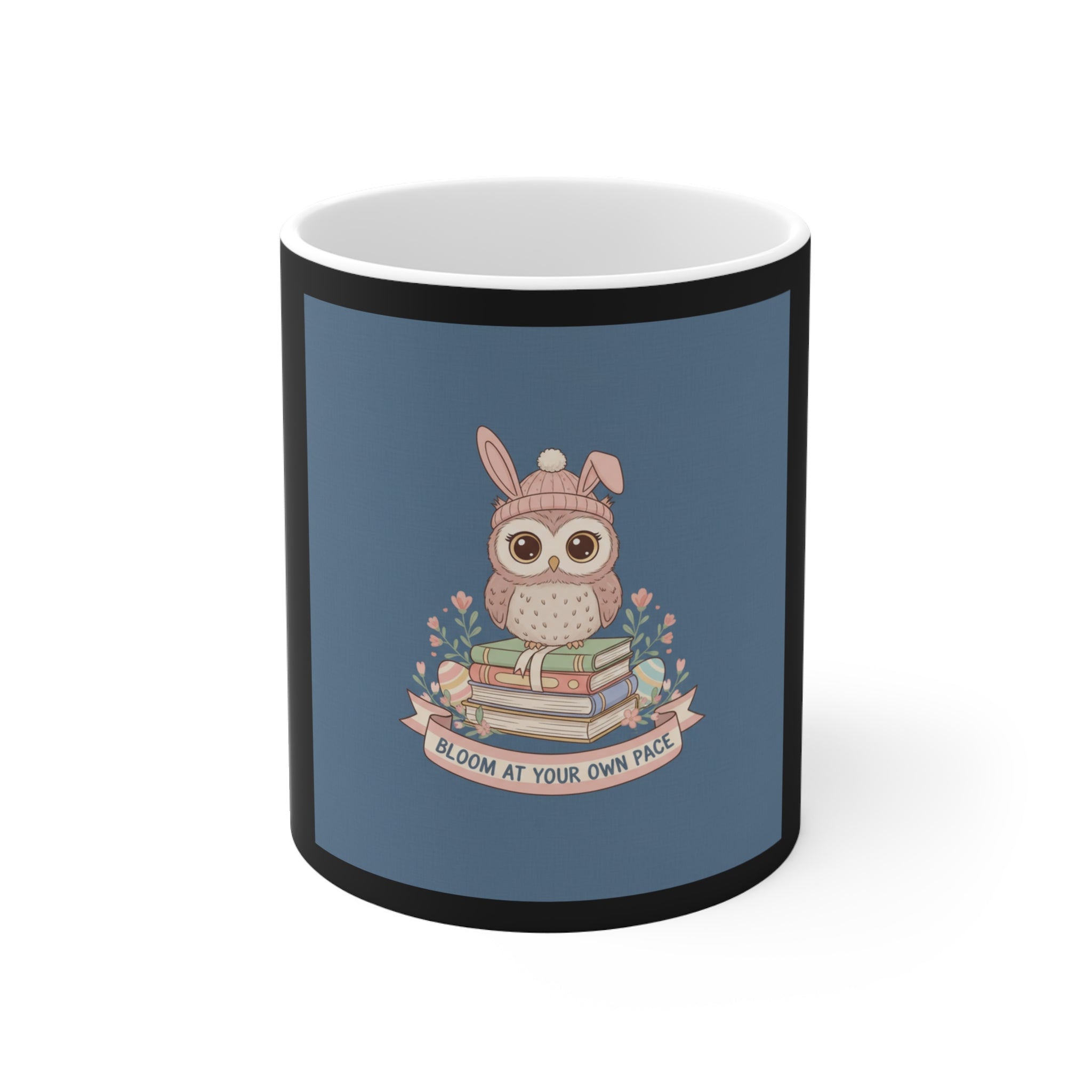 Bunny Mug 11oz – Bloom at Your Own Pace