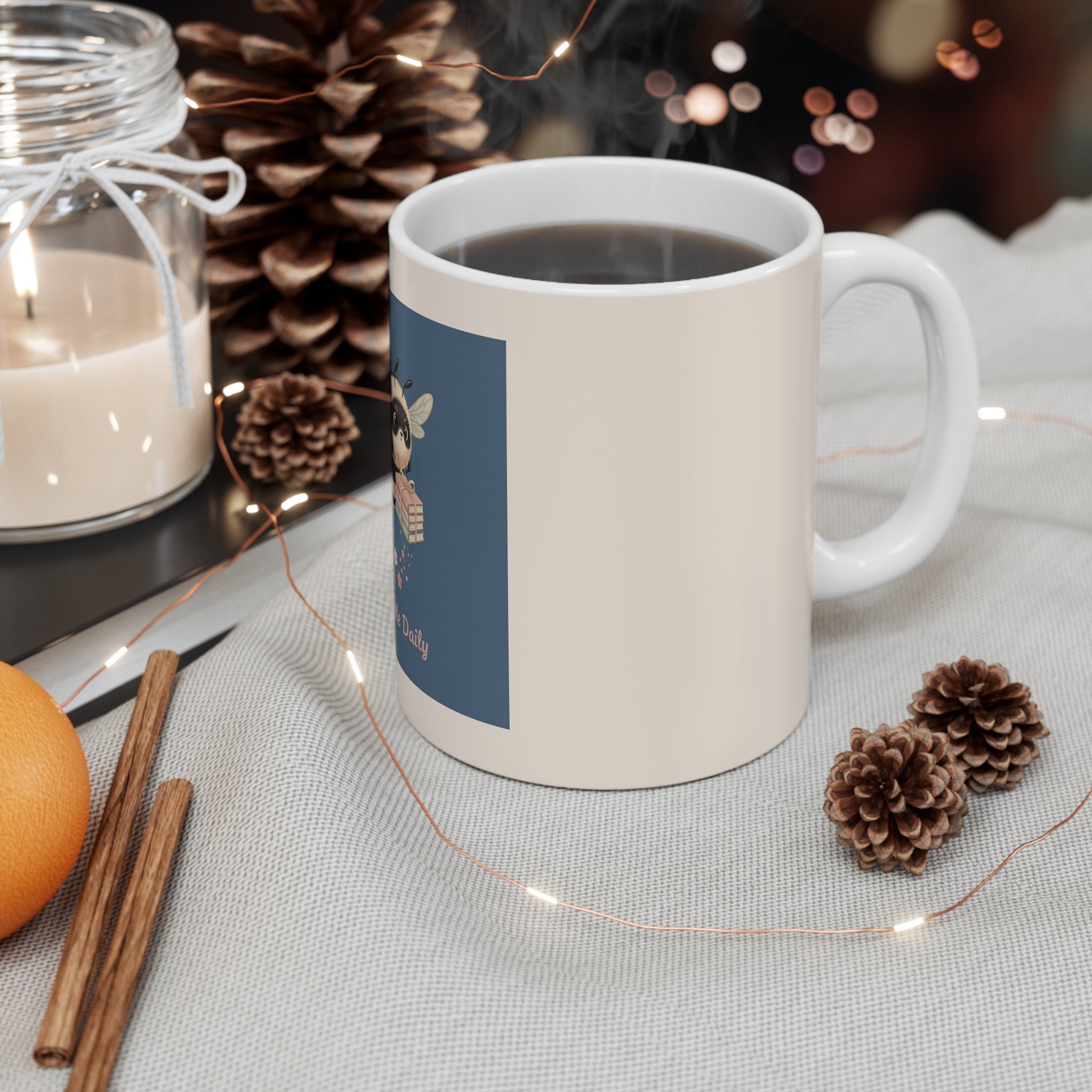 Bee Mug 11oz – Sparkle Daily