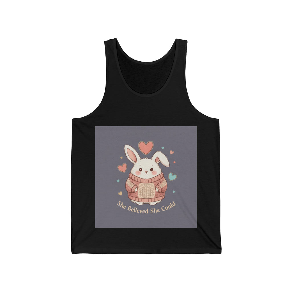 Bunny Tank Top – She Believed She Could