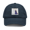 "YOU'RE NEVER TOO MUCH" Black Cat Dad Hat | Trendy Gift for Her | Lifestyle | KayKay Classics