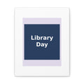 "Library Day" Black Cat Canvas | College Girl Gift | Fashion | KayKay Classics