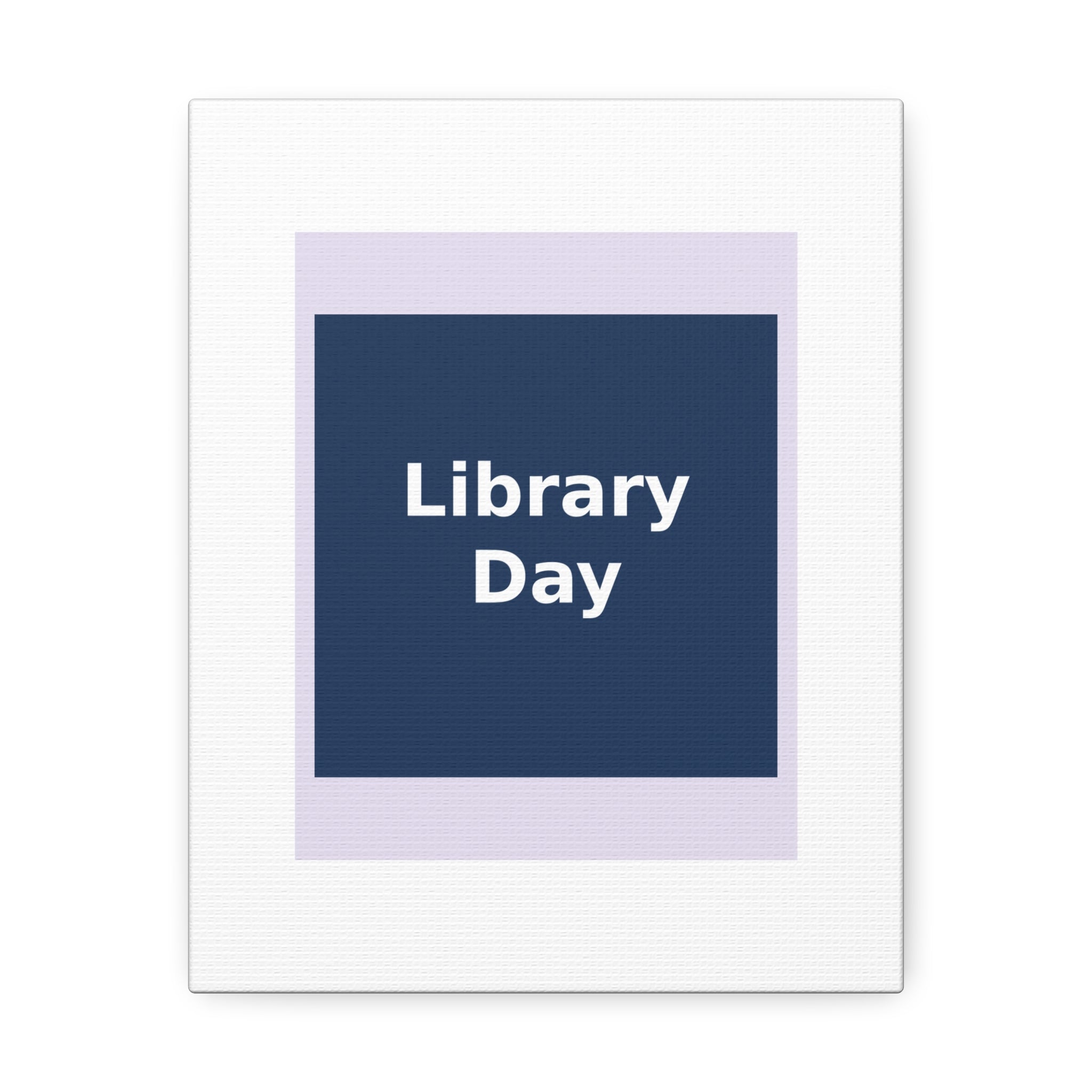 "Library Day" Black Cat Canvas | College Girl Gift | Fashion | KayKay Classics