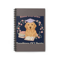 Golden Retriever Spiral Notebook – Bloom With Grace