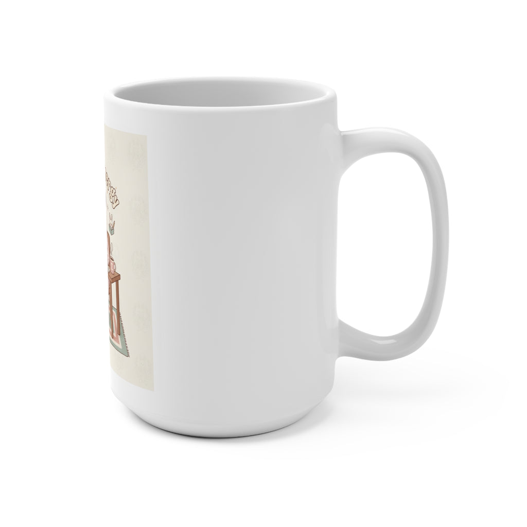 Big Brain Energy Panda Mug 15oz