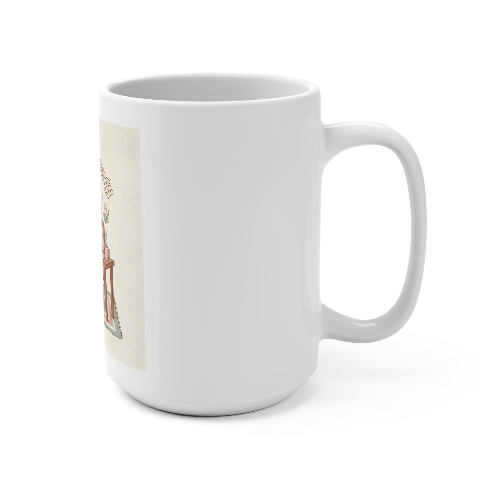 Big Brain Energy Panda Mug 15oz