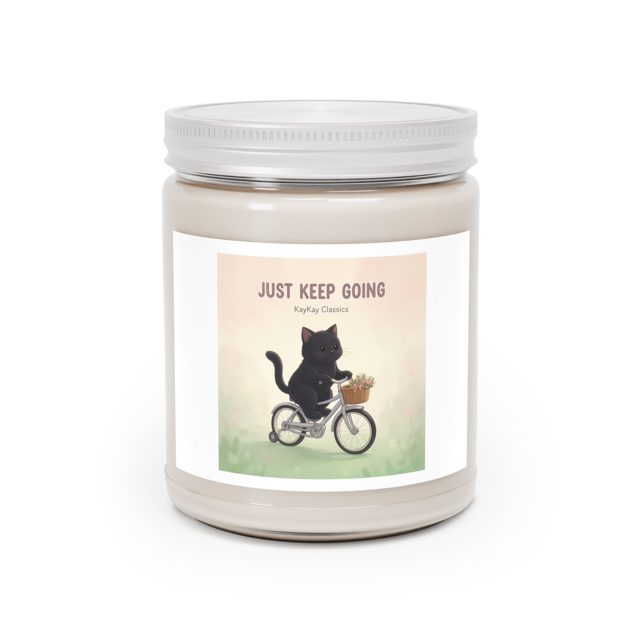JUST KEEP GOING Cat Scented Candle